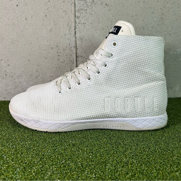 NoBull Outwork White High Top Training Sneakers Shoes Men’s 11 - Picture 5 of 10